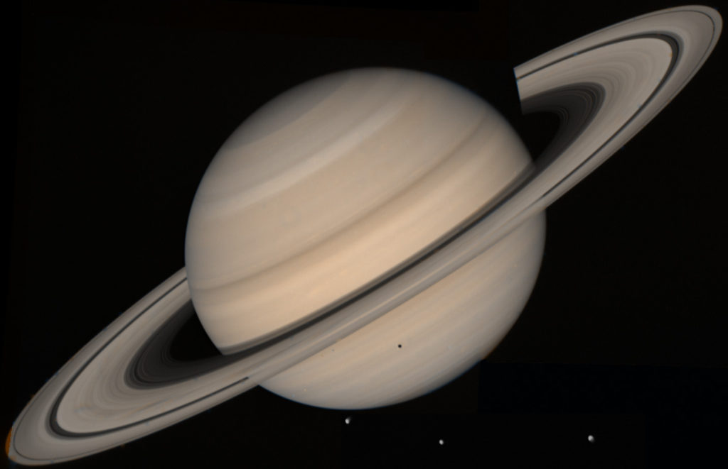 Commotie Transformator Nadeel ⭐ Die Saturnringe - gut beobachtbar und faszinierend