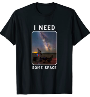 Camiseta para aficionados a la astronomía