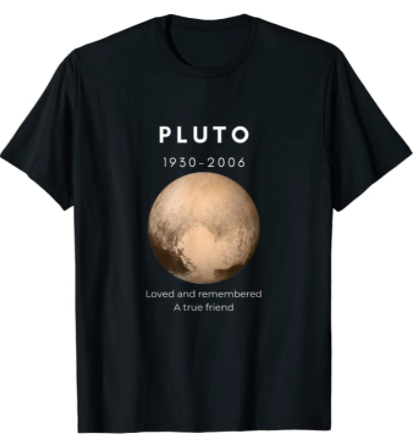 Camiseta astronómica como regalo