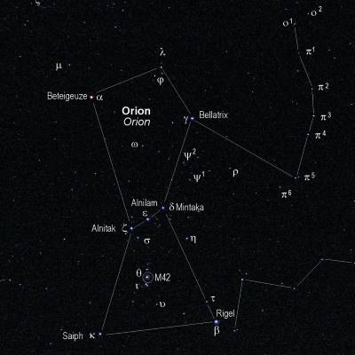 Orion Sternbild