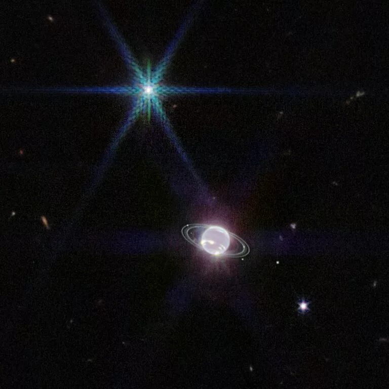 James Webb Teleskop Neptun Ringe