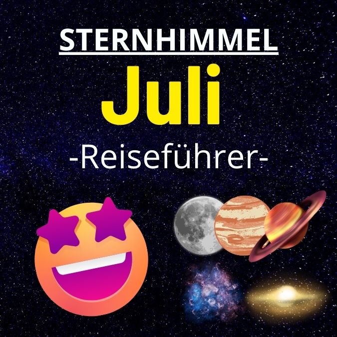 Sternenhimmel im Juli