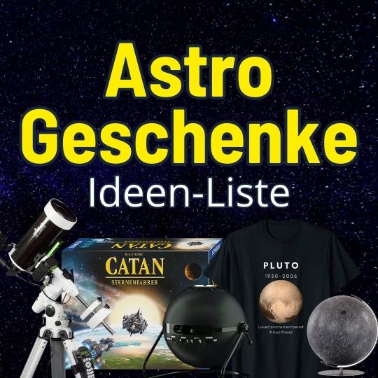 Lista de ideas de regalos de astronomía