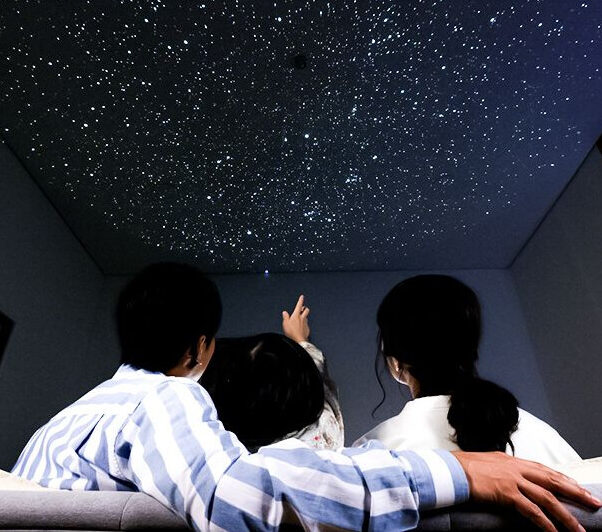 Ejemplo de planetario doméstico