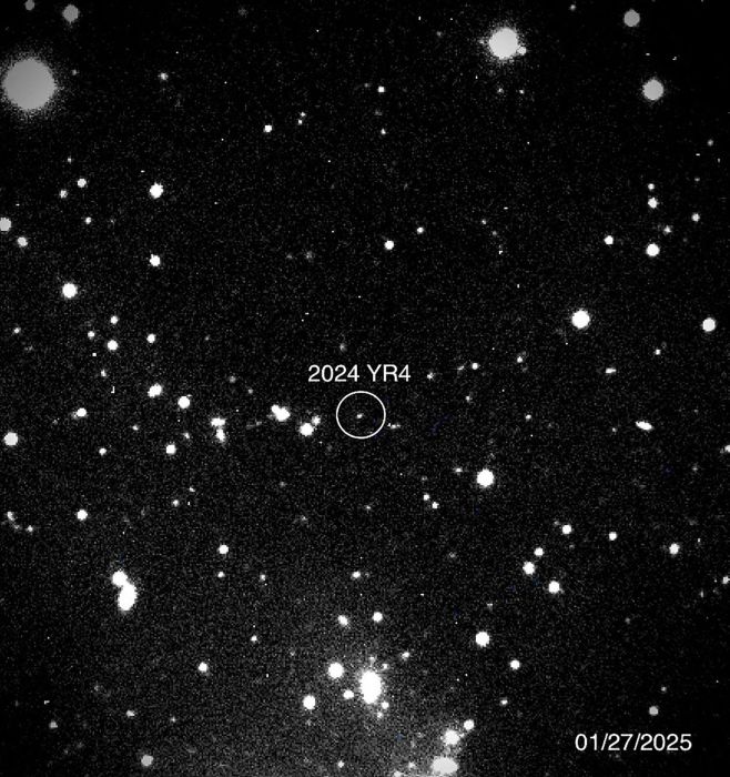 Asteroid 2024 YR4 Einschlag
