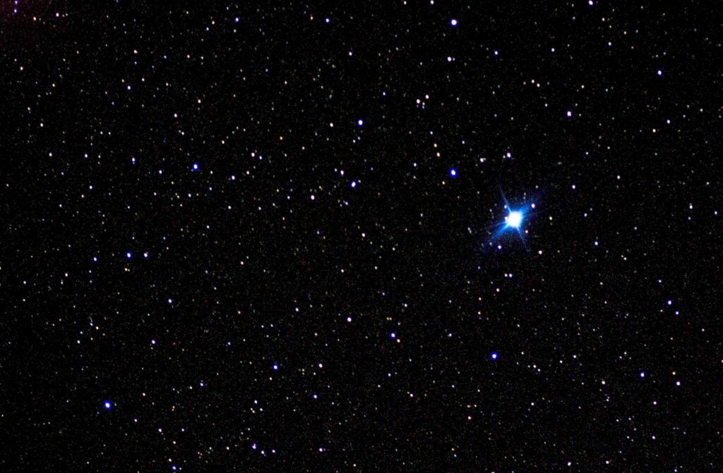Canopus, fotografiert von der Internationalen Raumstation ISS