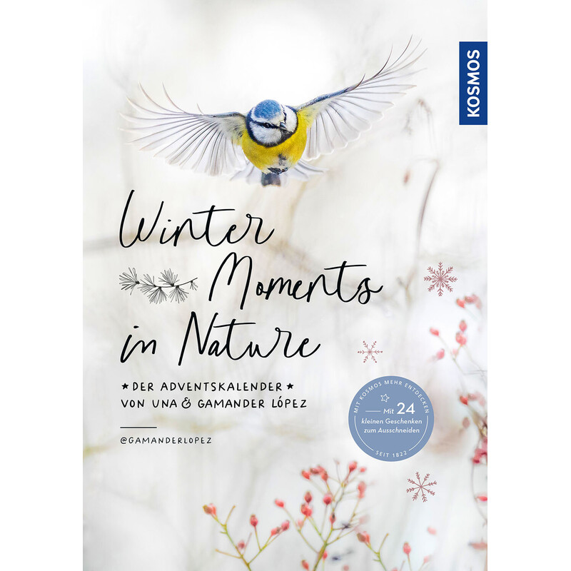 Adventskalender Winter Moments in Nature von Kosmos, 24 Türchen mit Naturthemen
