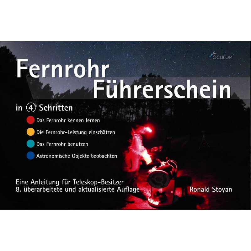 Oculum „Fernrohr-Führerschein in 4 Schritten“ (in tedesco)