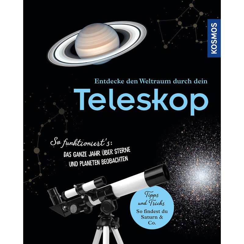 Libri di astronomia per principianti appoggiati su un tavolo