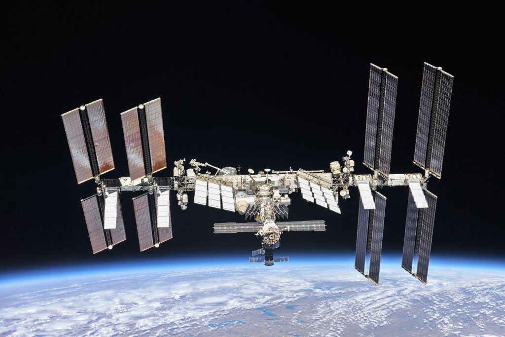 Satelliten am Himmel