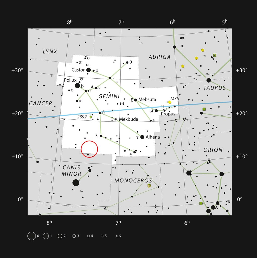 Constellation des Gémeaux