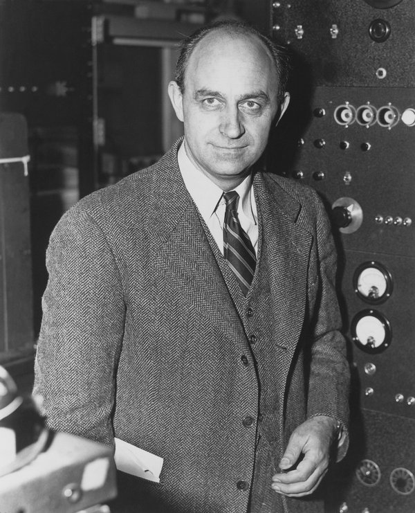 Porträtfoto des Physikers Enrico Fermi