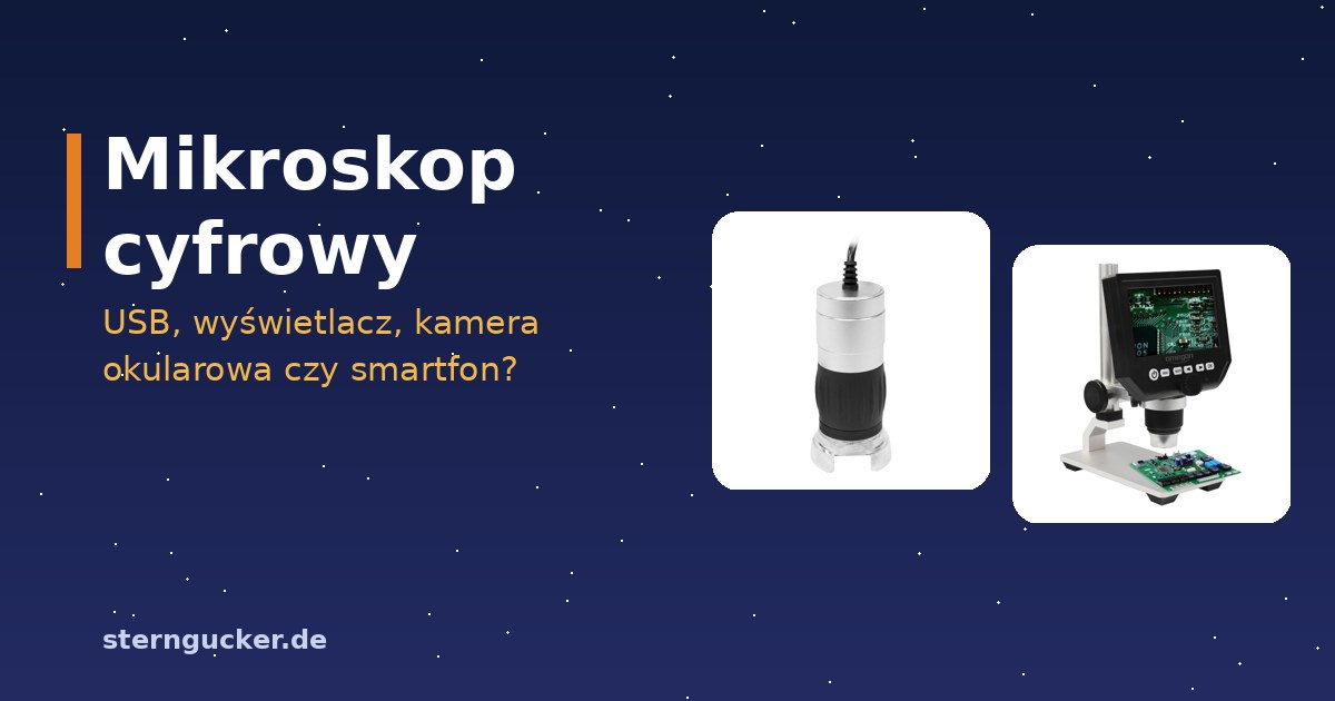 Mikroskop USB na statywie pokazuje na ekranie laptopa powiększony lut na płytce drukowanej